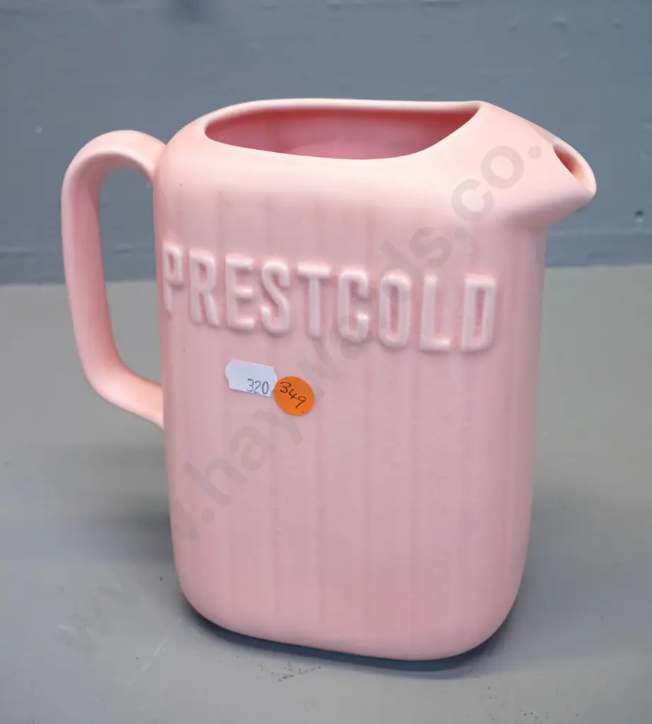 "Stepa" reproduction pink Crown Lynn McAlpine / Prestcold fridge jug H-190 W-190 Image 1++