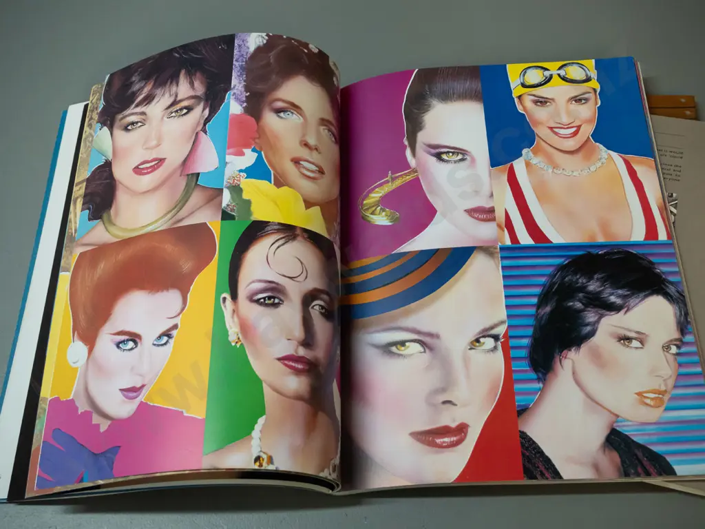 3 illustration / art books - Richard Bernstein (Interview Magazine) photo art, Dierdre Luzwick "Endangered Species" and Image 1++