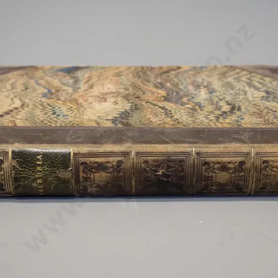 antique fishing book - 1828 Salmonia or Days of Fly Fishing By "An Angler" - some foxing or staining but otherwise good