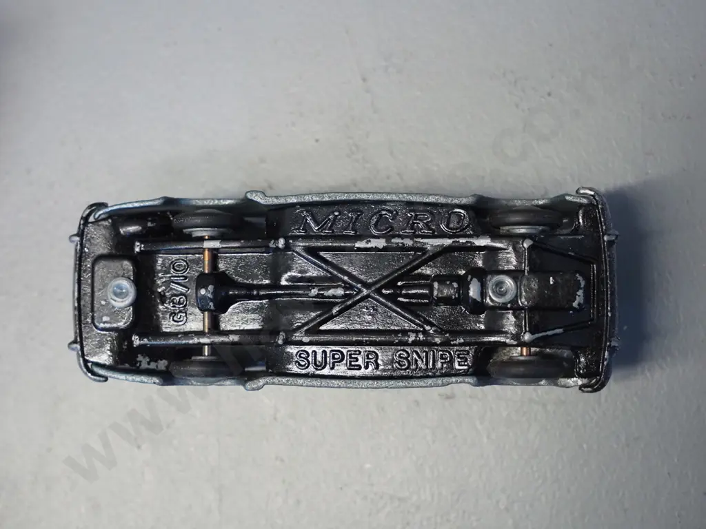 Lincoln Toys Micro Model 1:36 scale die-cast model vehicle with original box - Humber Super Snipe, minor wear Image 1++