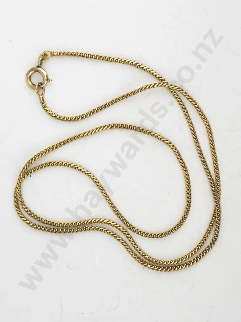 gold link chain stamped Image 1++