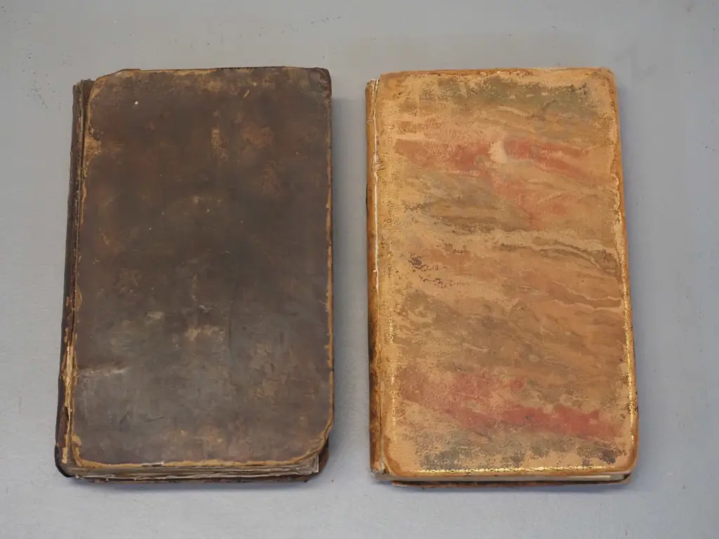 2 antique books - 1806 Life of Horatio Lord Viscount Nelson by Archibald Duncan and Vol. 1 of 1825 history of Napoleon's Image 1++