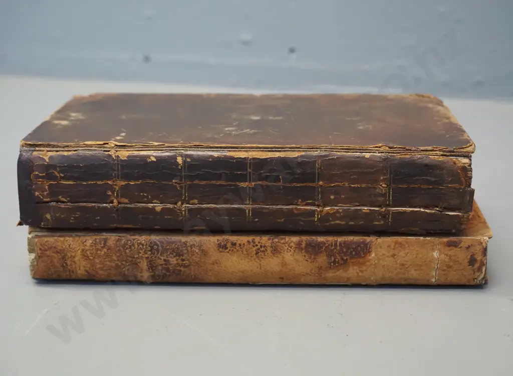 2 antique books - 1806 Life of Horatio Lord Viscount Nelson by Archibald Duncan and Vol. 1 of 1825 history of Napoleon's Image 1++