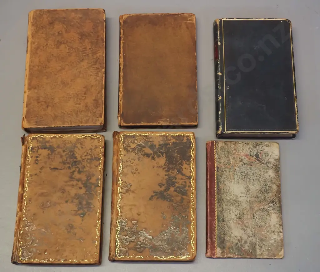 6 antique books - 1802 Robert Burns Letters to Clarinda, 1776 Letters from Lady Luxborough to William Shenstone, 1812 Image 1++