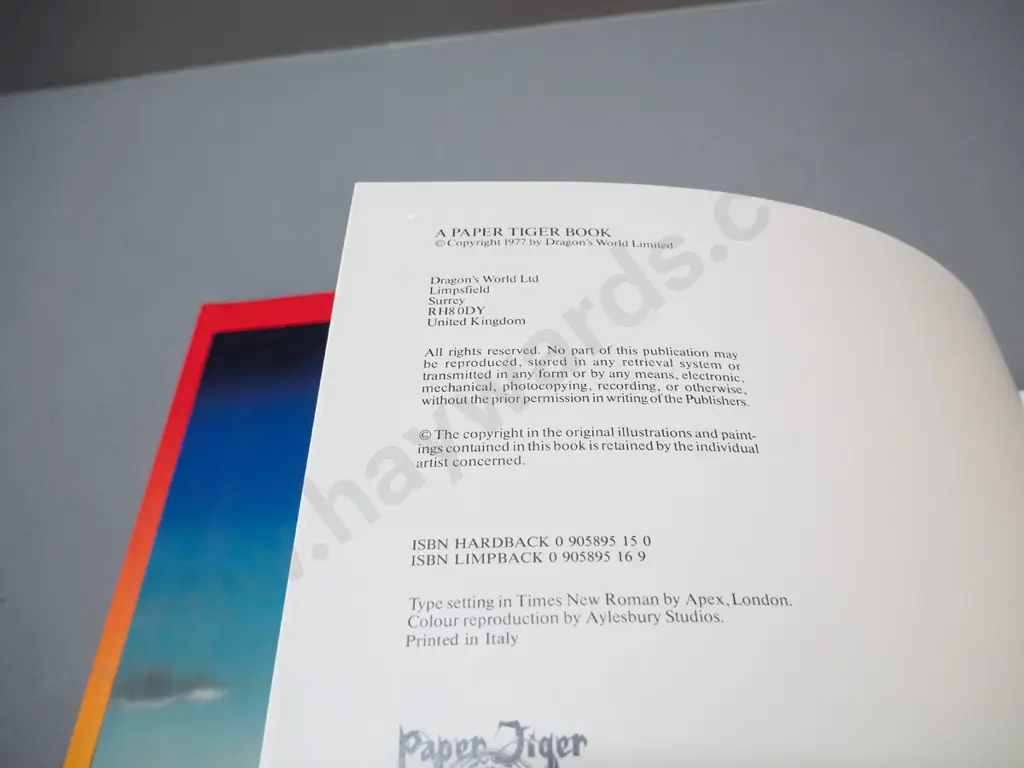 4 fantasy illustration / art books - three Roger Dean and Tim White science fiction and fantasy work Image 1++