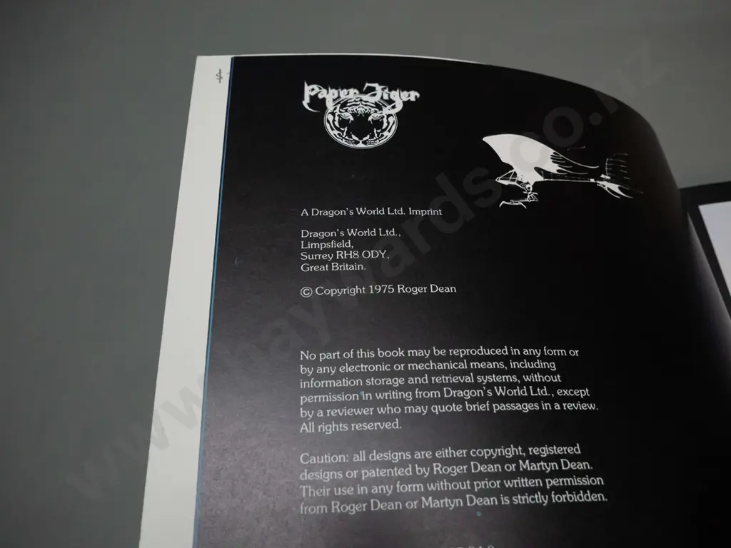 4 fantasy illustration / art books - three Roger Dean and Tim White science fiction and fantasy work Image 1++