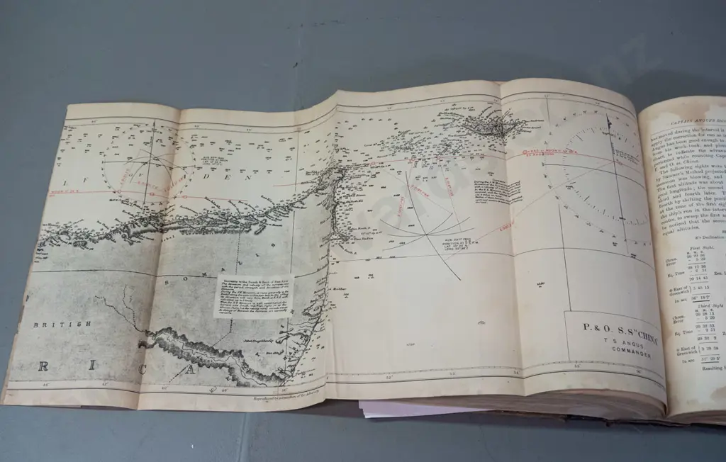 vintage book - Leckie's Wrinkles in Practical Navigation - London 1918, see photos for provenance info. - some foxing, Image 1++