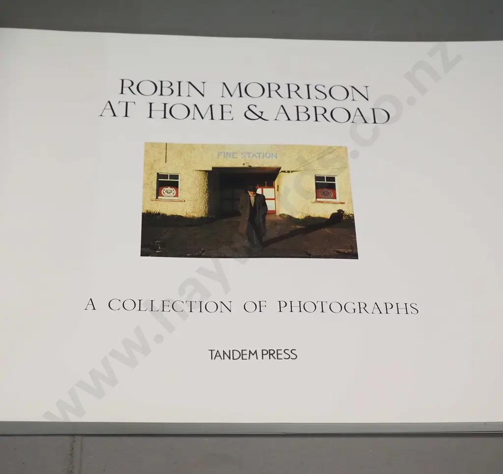 book: Robin Morrison - At Home and Abroad - A Collection of Photographs, 1991 Tandem Press - some fading to back cover, Image 1++