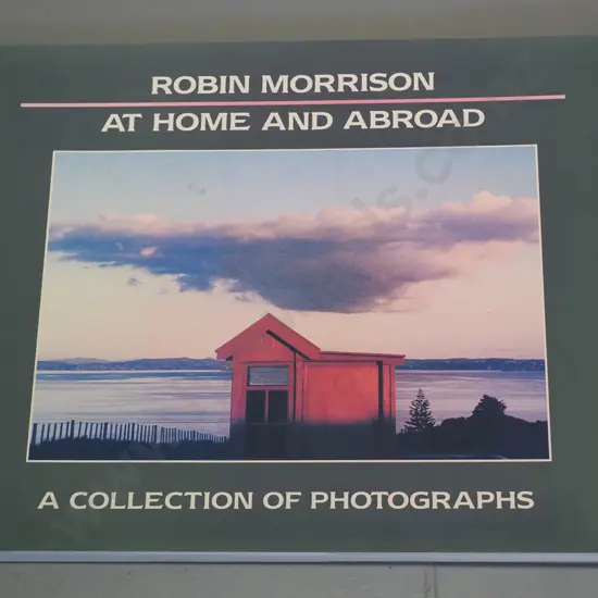 book: Robin Morrison - At Home and Abroad - A Collection of Photographs, 1991 Tandem Press - some fading to back cover,