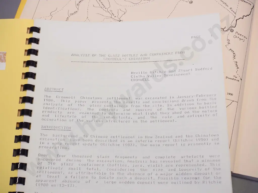 3 central Otago history books - 1975 Cromwell by FWG Miller and John Husband (some wear to cover), the diary of Charles Image 1++