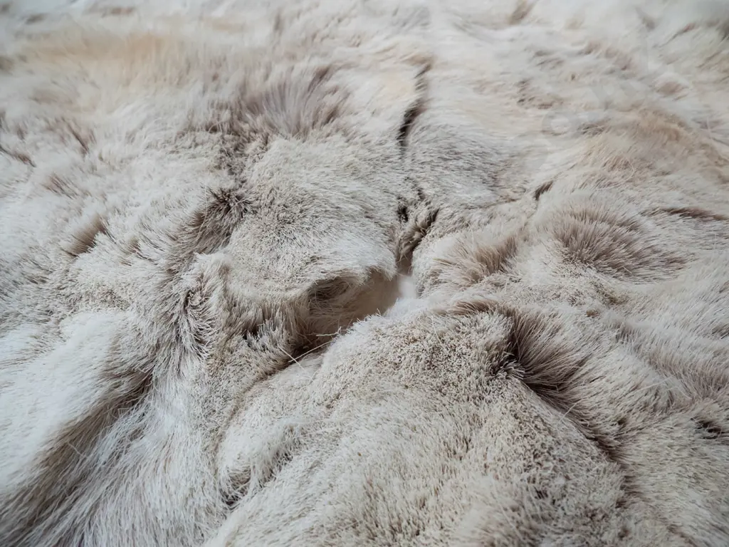 reindeer pelt from Finland - shedding some hair, may have thin patches L-1370 W-900 Image 1++