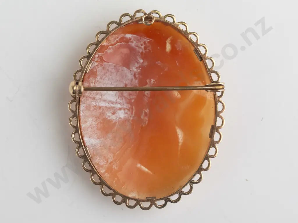 cameo brooch stamped 325 Image 1++