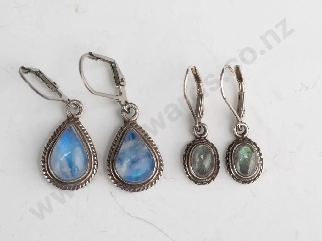 2 pairs of drop earrings Image 1++
