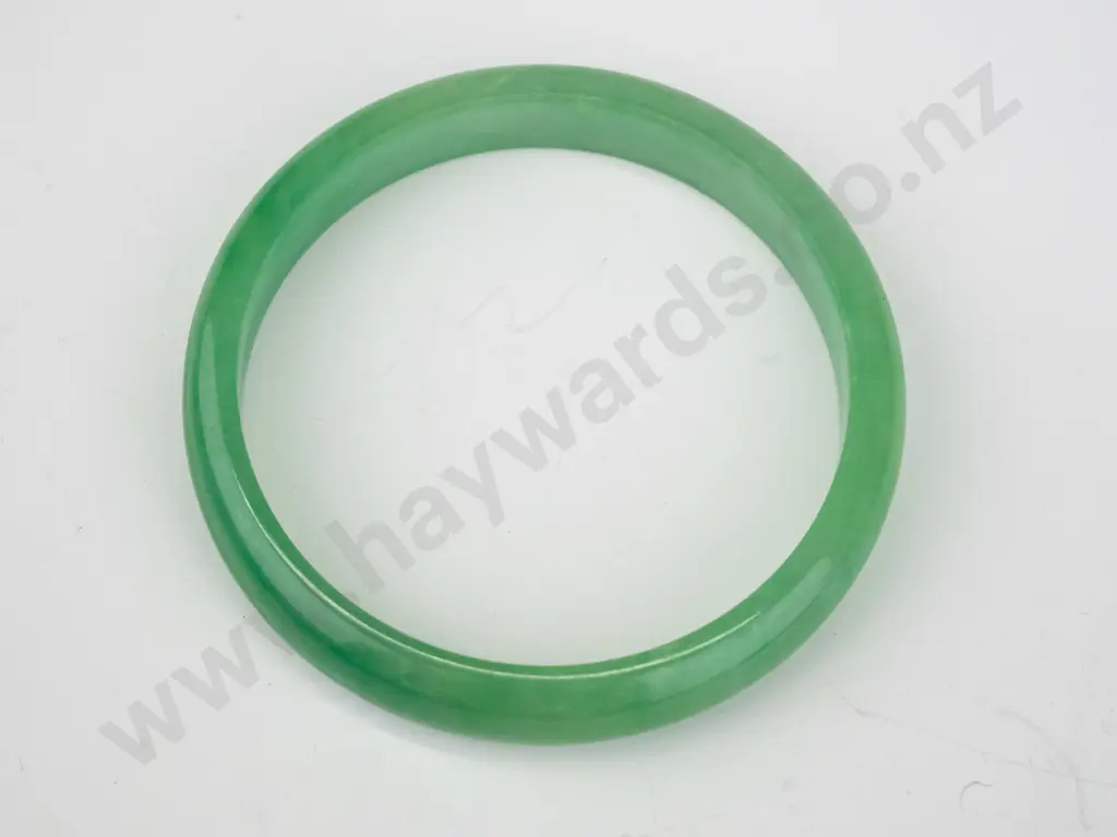 light green jade bangle Image 1++