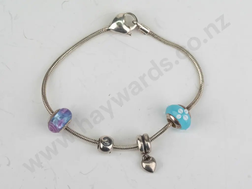 silver bracelet stamped 925 Image 1++