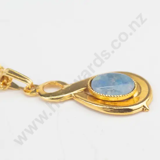 opal necklace no marks