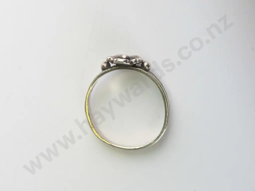 sterling silver flower ring Image 1++