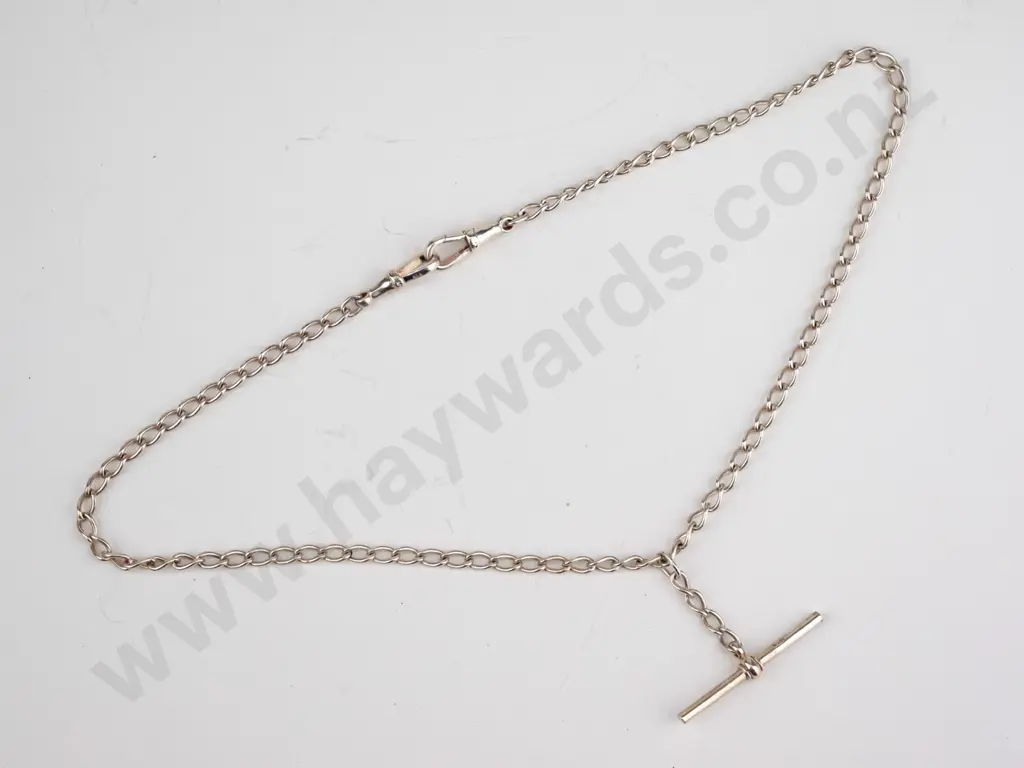 silver fob style chain stamped 925 Image 1++