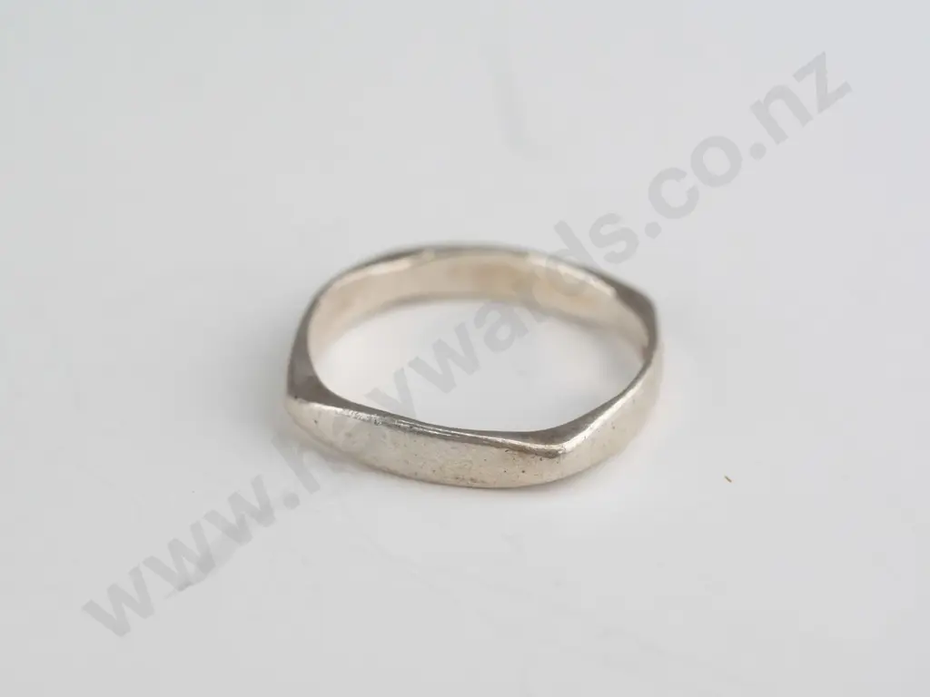 sterling silver band ring Image 1++