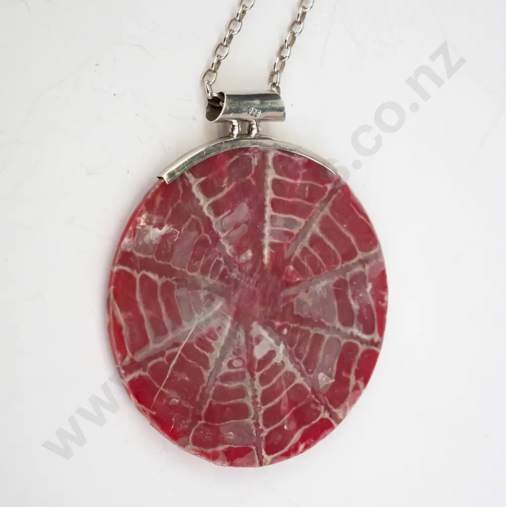silver necklace stamped 925 Image 1++