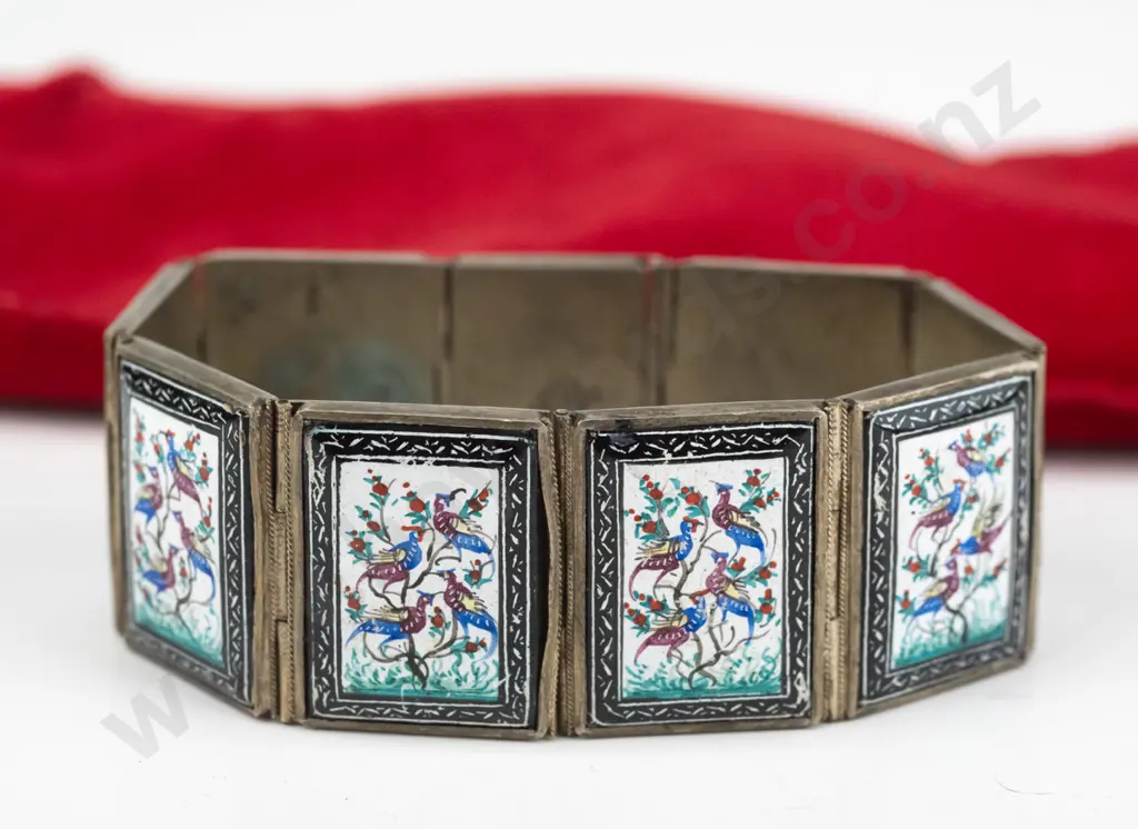 enamel bangle no mark Image 1++