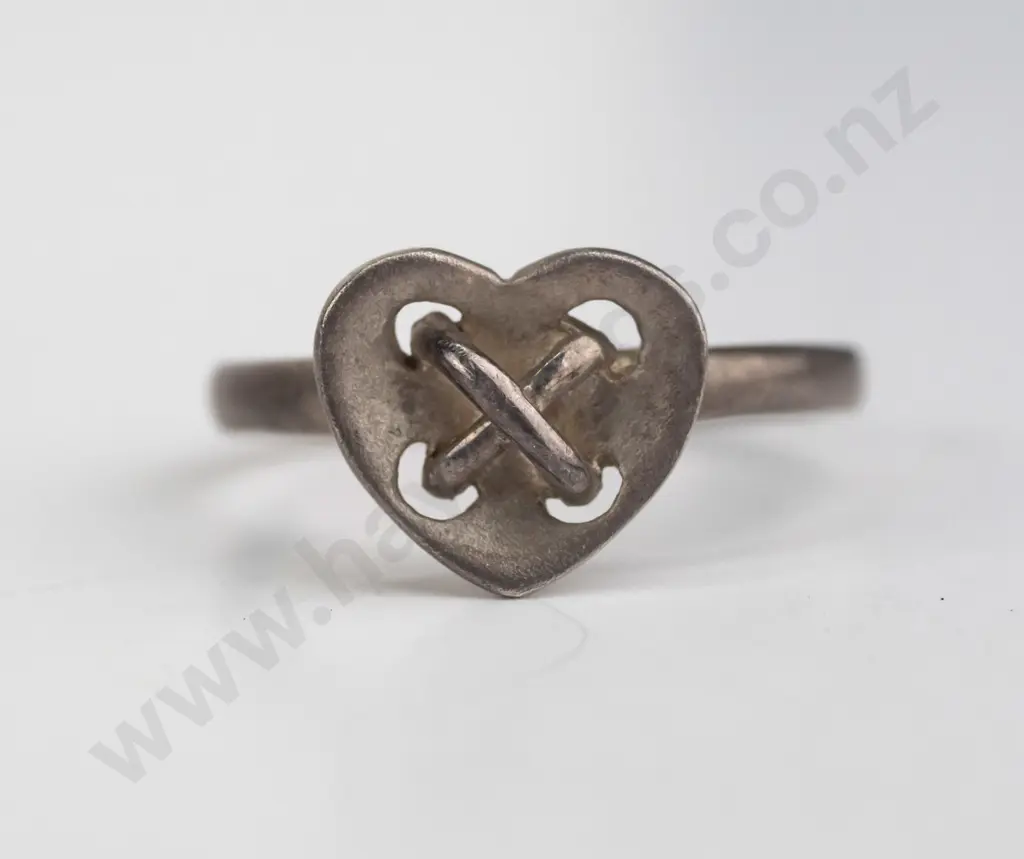 silver ring stamped 925 Image 1++