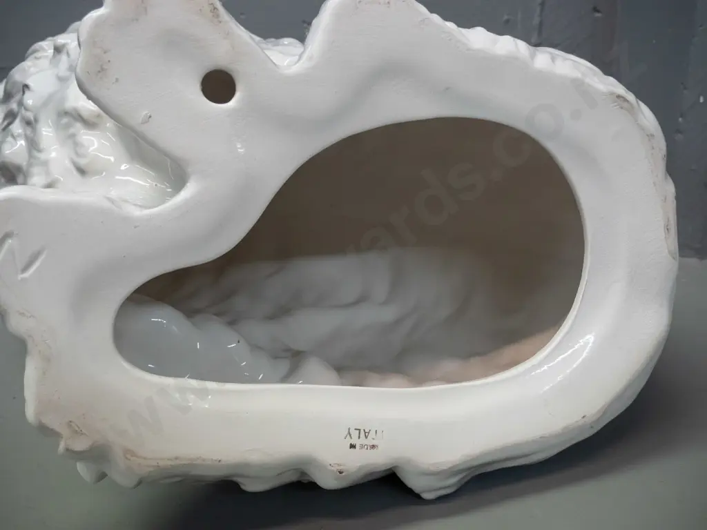 large Italian porcelain cat figurine H-480 W-370 D-240 Image 1++