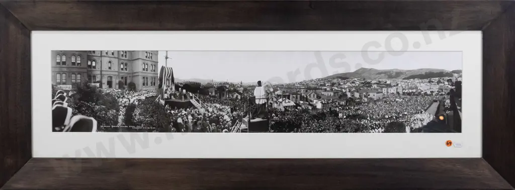 framed reproduction vintage photographic print - Archbishop Redwood's Episcopal Golden Jubilee 24.2.24 H-180 W-890 Image 1++