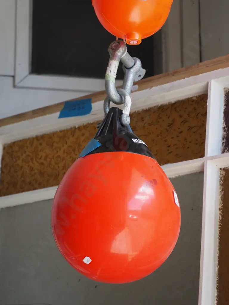 orange and black bouy, D shackle Image 1++