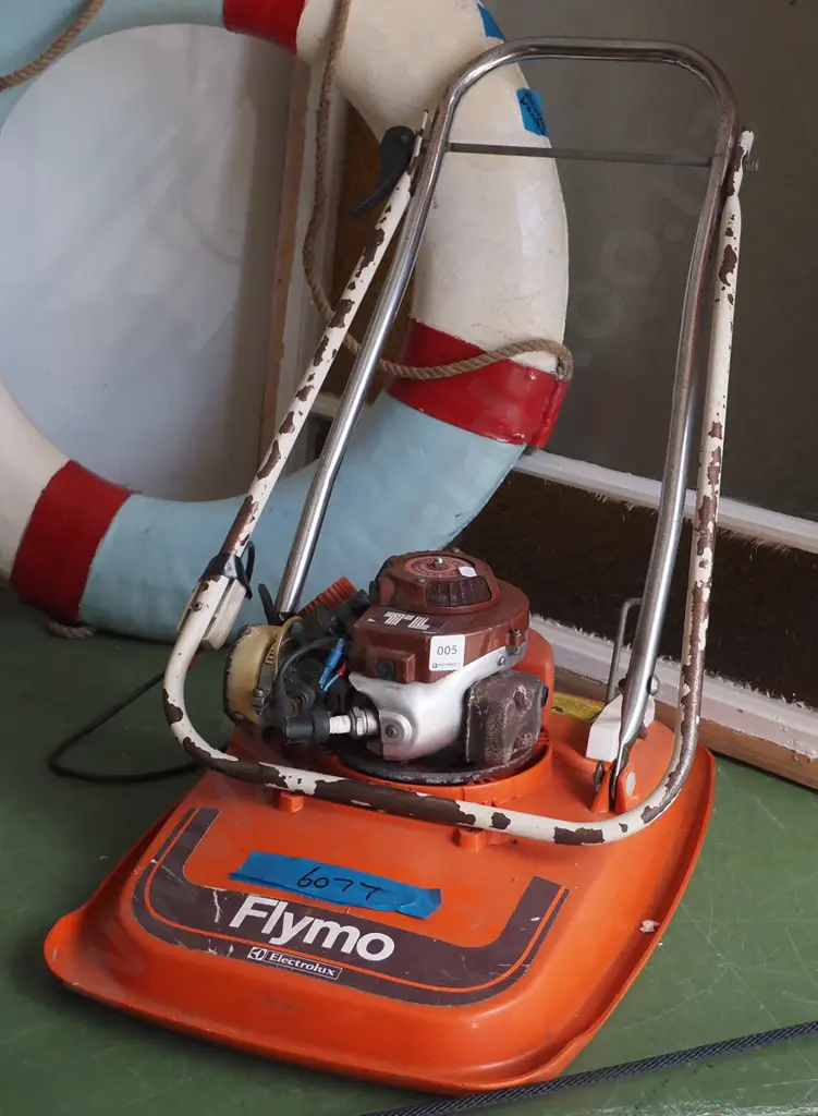 Flymo mower with Kawasaki 2 stroke engine - As Is No Returns Image 1++