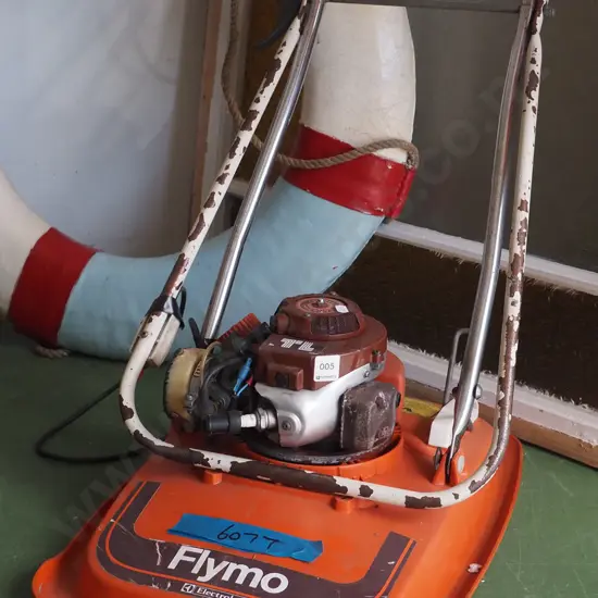 Flymo mower with Kawasaki 2 stroke engine - As Is No Returns