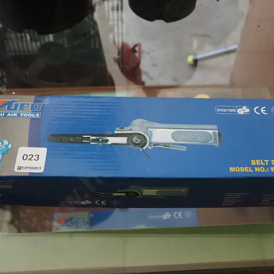 WUFU as-new air powered belt sander