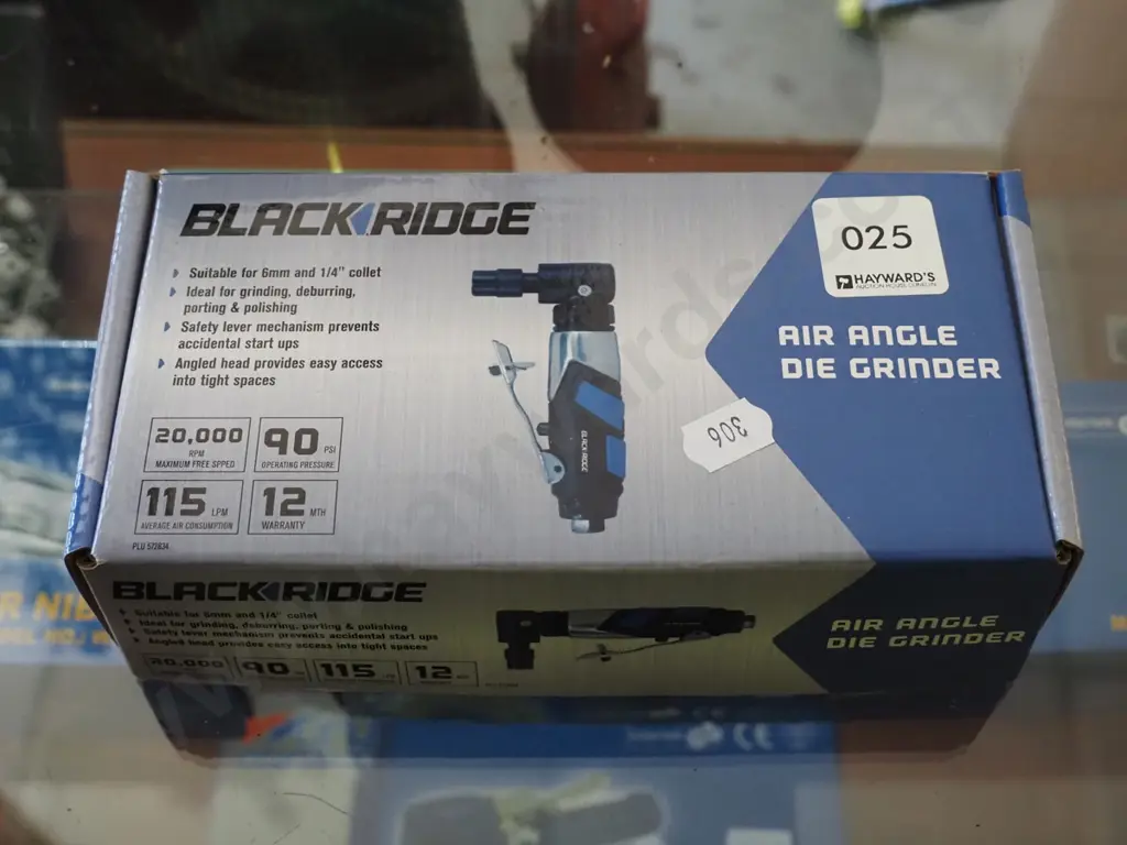 Black Ridge as-new air angle die grinder Image 1++