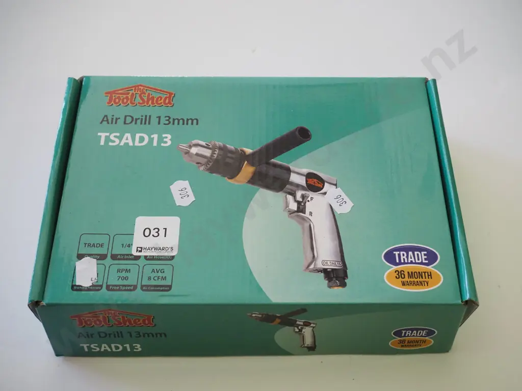 as-new Tool Shed air drill Image 1++