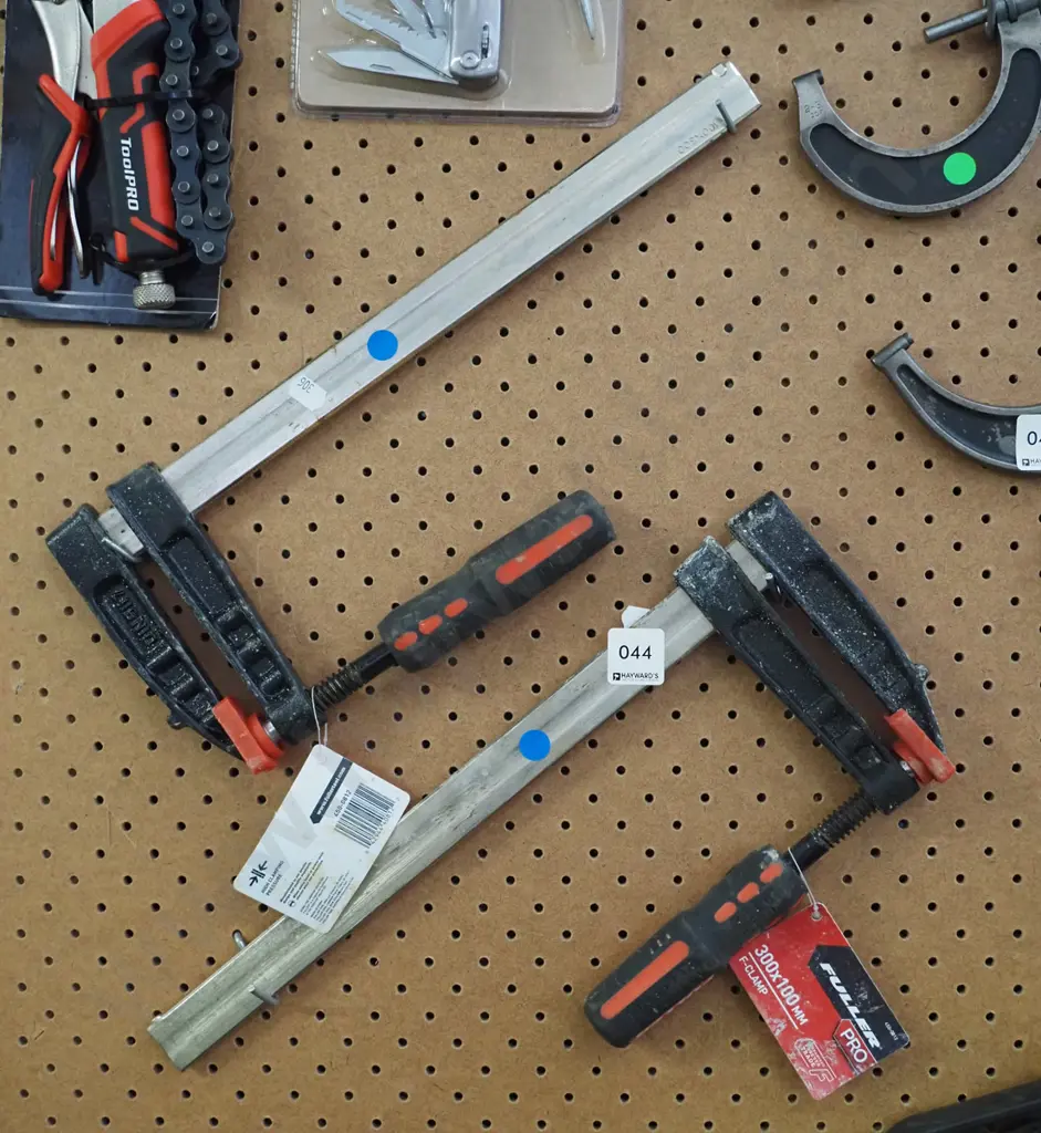 2x Fuller F clamps Image 1++