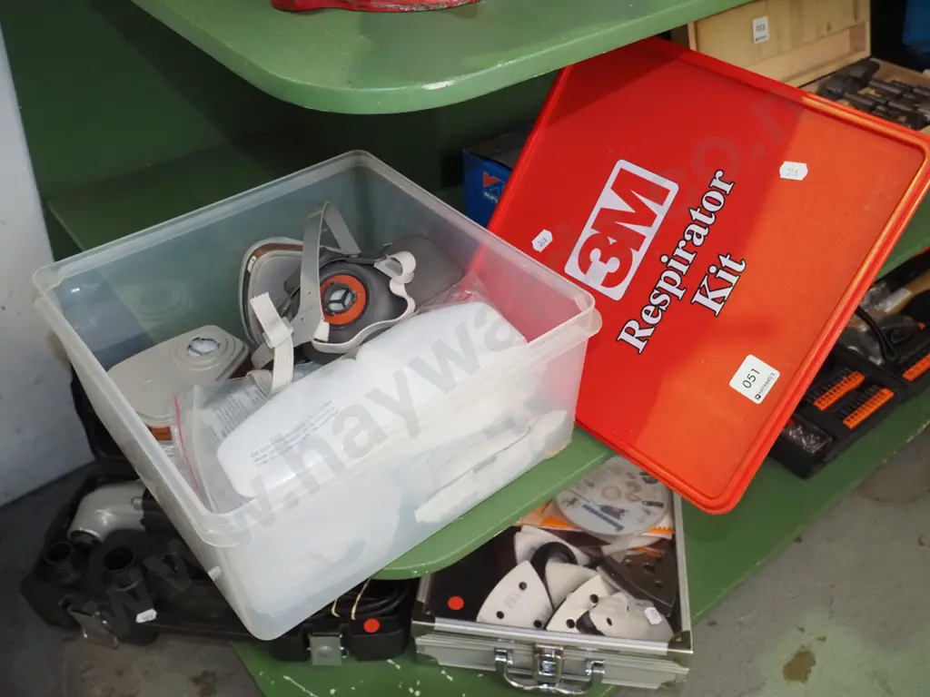 boxed 3M respirator kit Image 1++