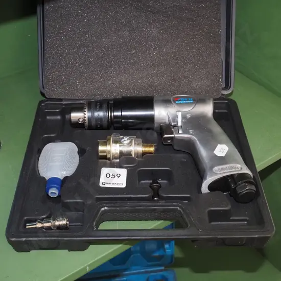 WUFU as-new cased air drill