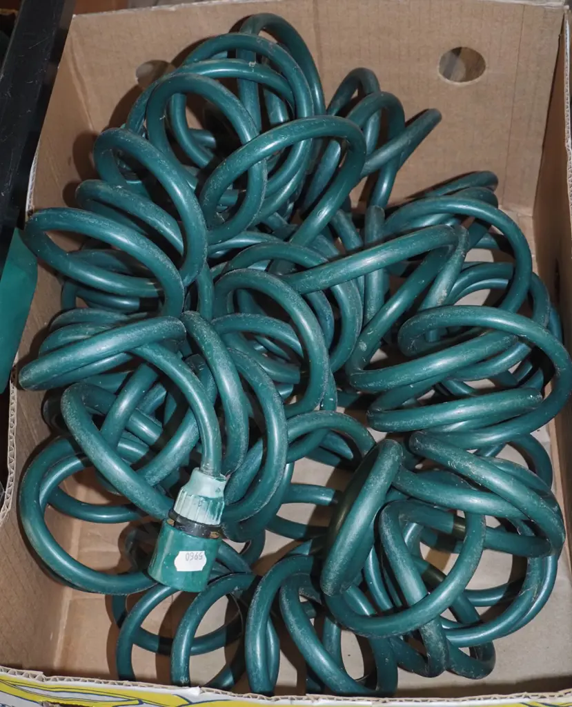 coiled garden hose Image 1++