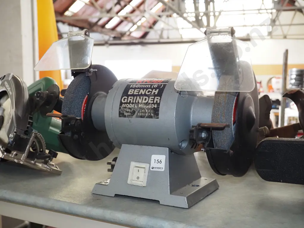 Ryobi 150mm bench grinder Image 1++