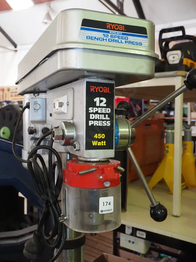 Ryobi 12 speed drill press Image 1++