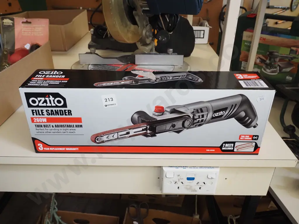 Ozito as-new file sander Image 1++