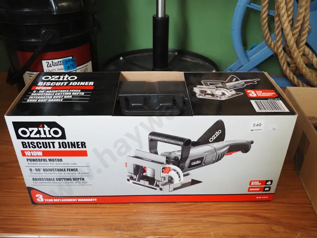 boxed as-new Ozito biscuit joiner Image 1++