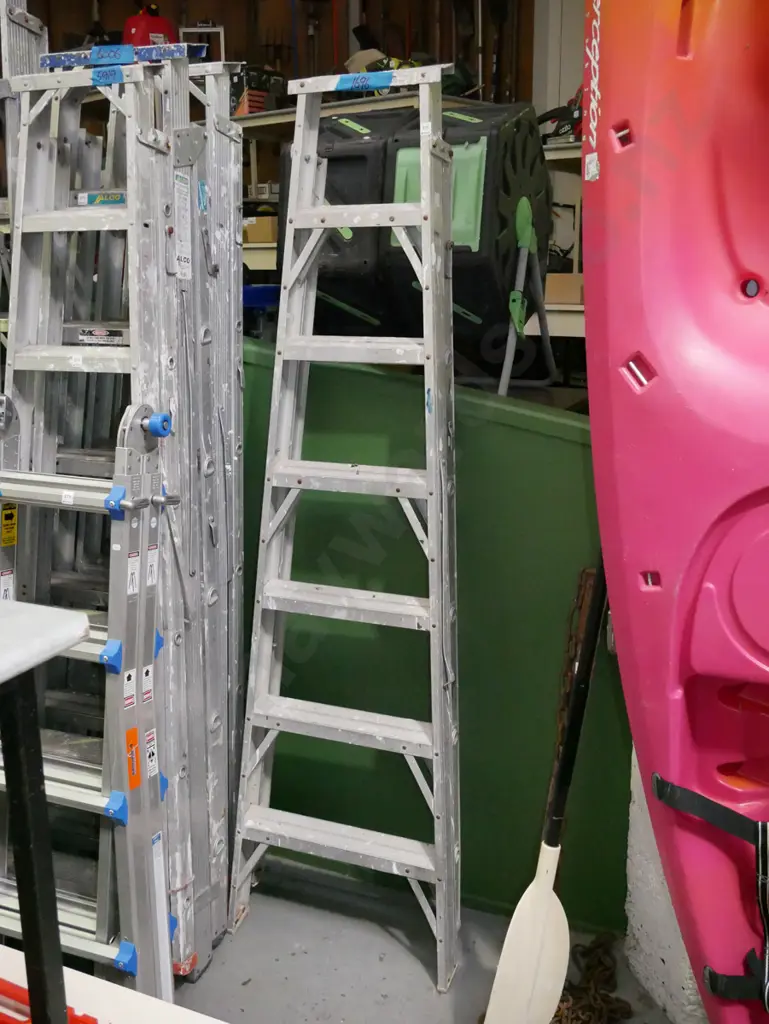 6 step aluminium ladder Image 1++