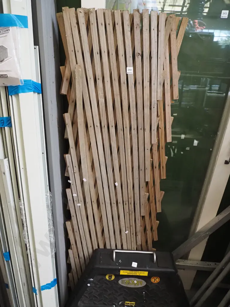2x sections of wooden trestling Image 1++