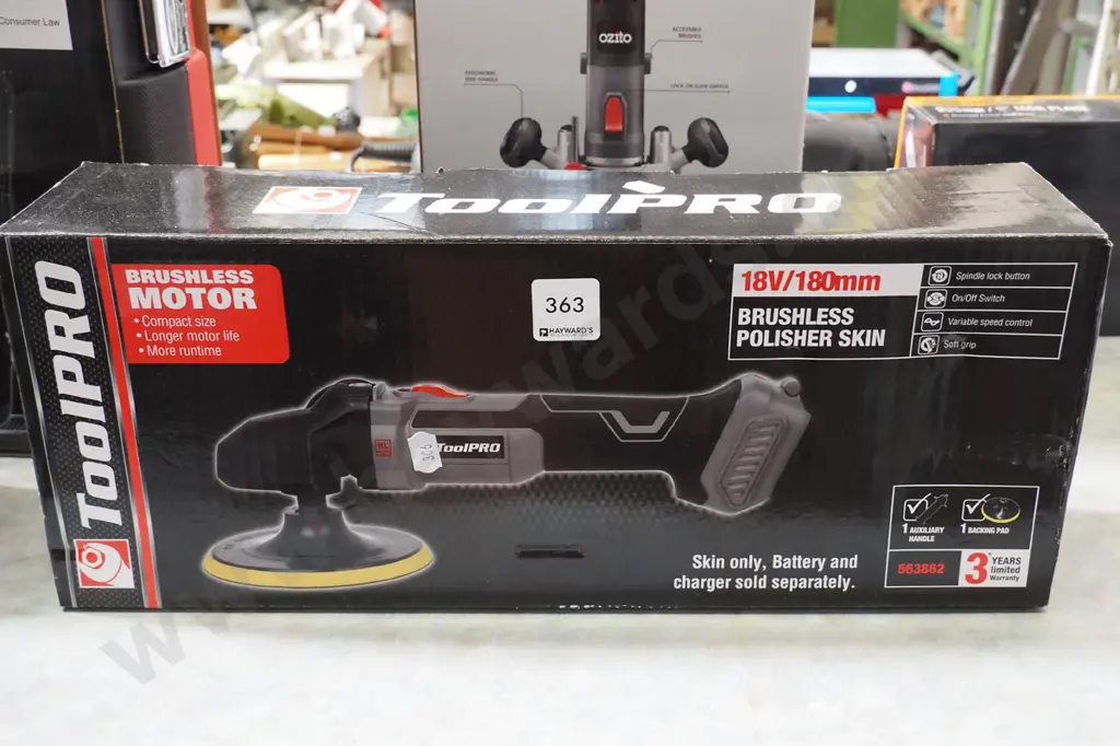 as-new Tool Pro 18V brushless polisher - skin only Image 1++