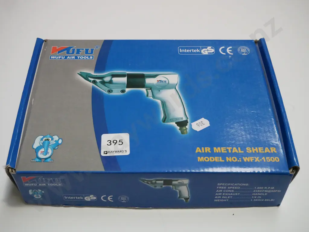WUFU as-new air powered shears Image 1++