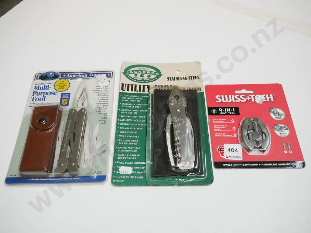 3x boxed multi tools Image 1++