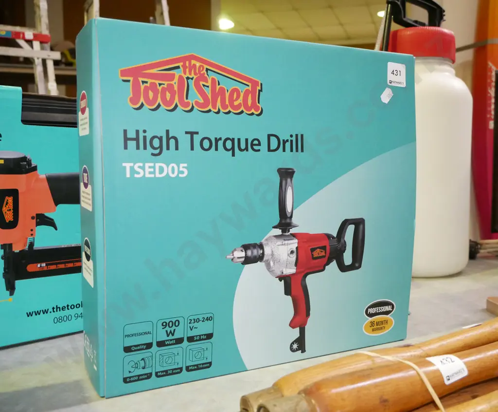 Tool Shed as-new high torque drill Image 1++