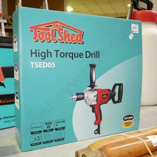 Tool Shed as-new high torque drill