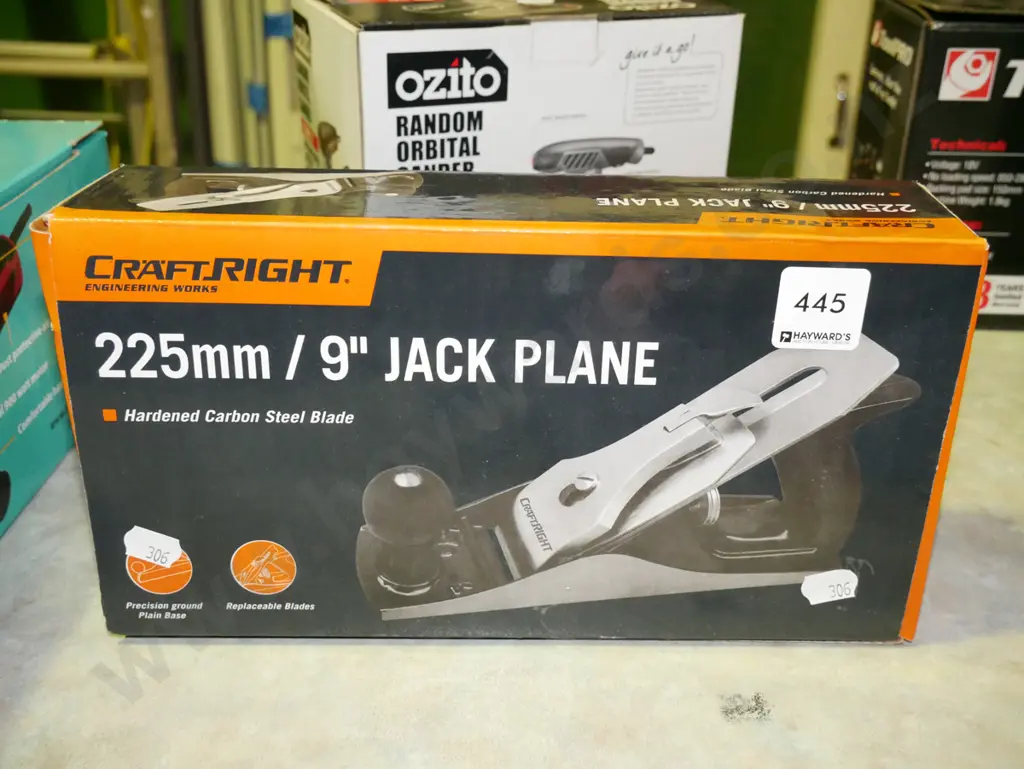 Craftrite as-new 250mm jack plane Image 1++